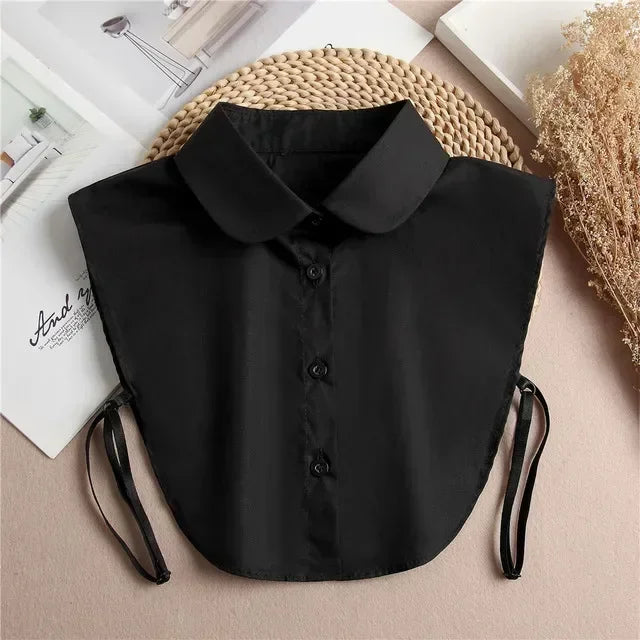 119-02 Color Lace Detachable Fake Collar Blouse Insert for Women
