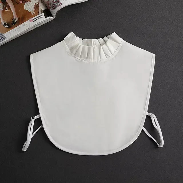 005-02 Color Lace Detachable Fake Collar Blouse Insert for Women